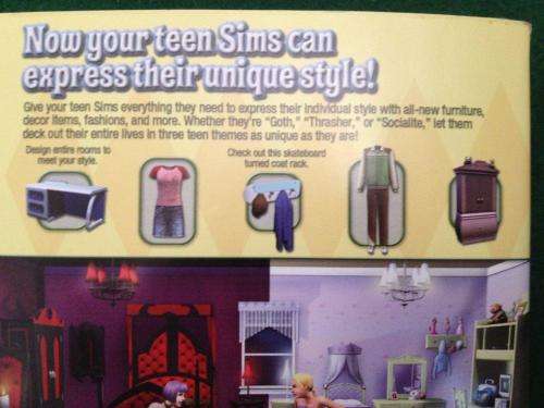 PC - The Sims 2 Teen Style Stuff