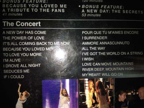 DVD - Celine Dion - A New Day