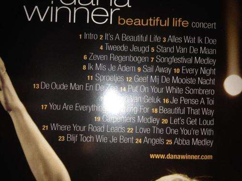 DVD - Dana Winner - Beautiful Life Concert