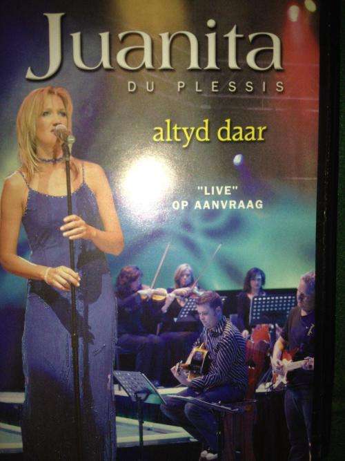 DVD - Juanita Du Plessis - Altyd daar "Live" op aanvraag