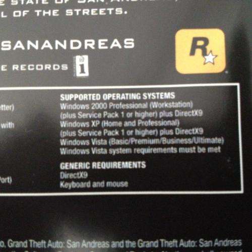 PC - Grand Theft Auto SanAndreas