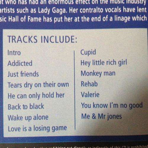 CD - Amy Whitehouse - Live in Concert 2007