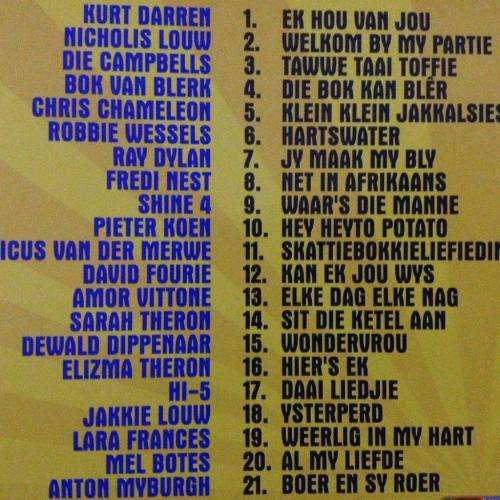 CD - Nuwe Afrikaanse Treffers 2008 NAT