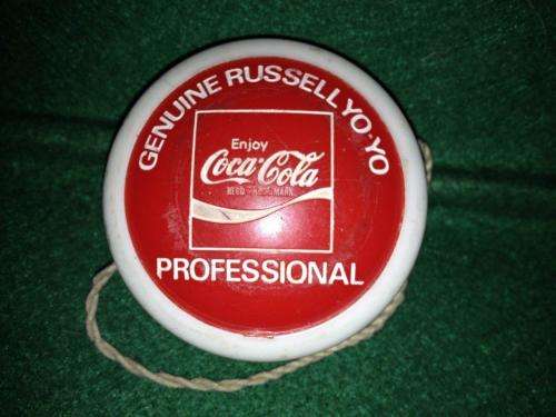 Rare - Genuine - Egte Coca-Cola Professional Russel YO-YO - Circa 1980's