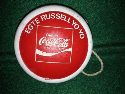 Rare - Genuine - Egte Coca-Cola Professional Russel YO-YO - Circa 1980's