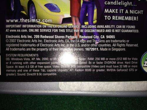 PC - The Sims 2 - Deluxe