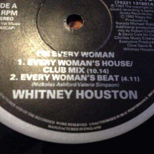 LP - Whitney Houston -  I'm Every Woman 12"