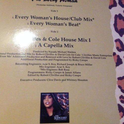LP - Whitney Houston -  I'm Every Woman 12"