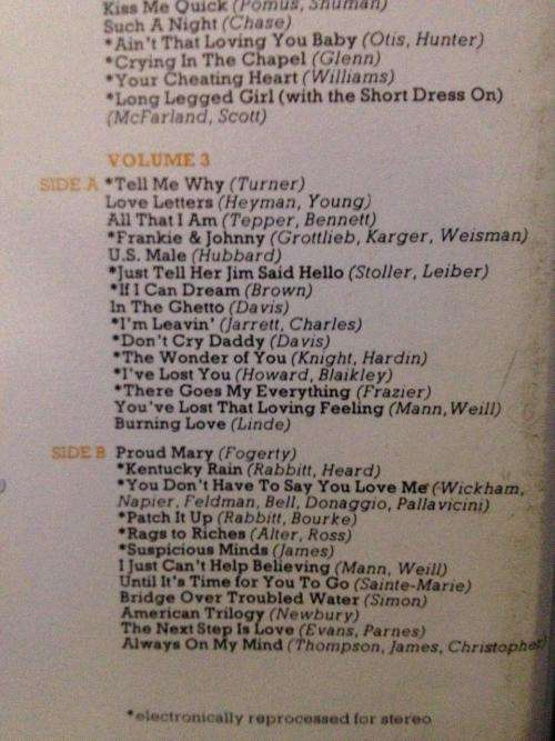 Cassette - Elvis Presley's Greatest Hits 4 cassette's (Readers Digest)