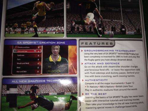 PS2 - EA Sports Rugby 2005