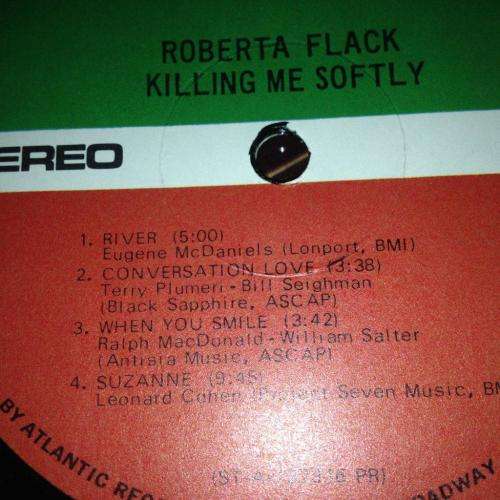 LP - Roberta Flack - Killing Me Softly