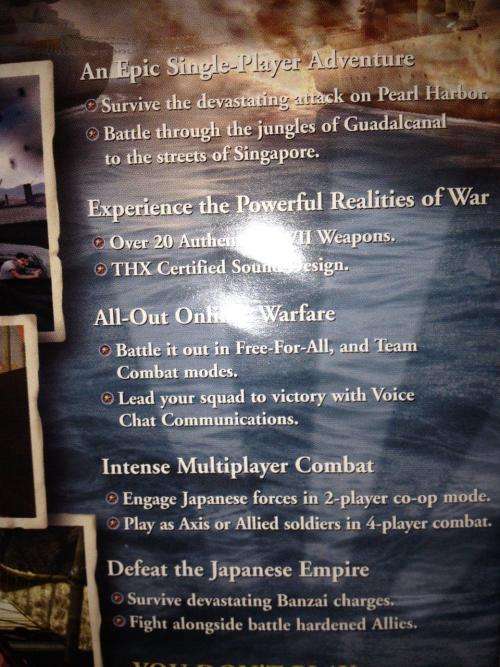 Medal of Honor - Rising Sun - Playstation 2 (PS2)