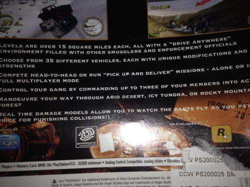 Smuggler's Run  - Playstation 2 (PS2)