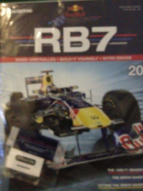 DeAgostini -RB7 - Red Bull Racing -  Issue 20 Magazine and Part (new sealed)