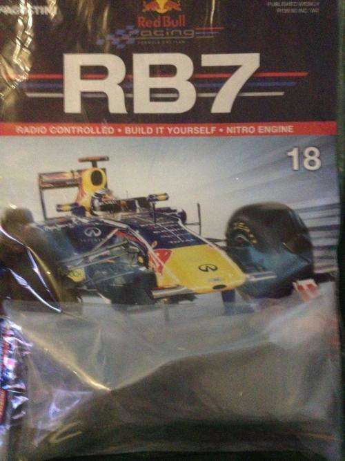 DeAgostini -RB7 - Red Bull Racing -  Issue 18 Magazine and Part (new sealed)