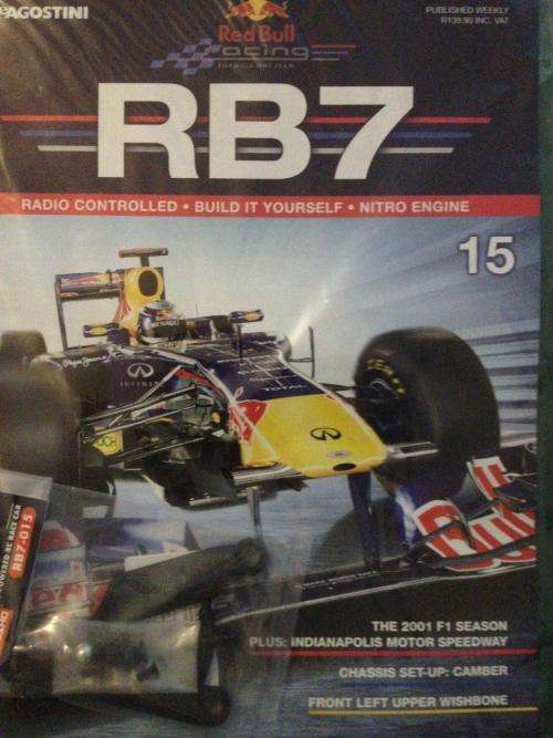 DeAgostini -RB7 - Red Bull Racing -  Issue 15 Magazine and Part (new sealed)