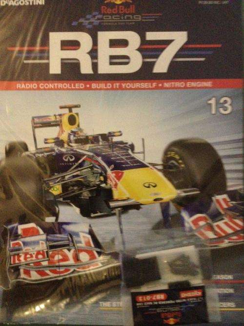 DeAgostini -RB7 - Red Bull Racing -  Issue 13 Magazine and Part (new sealed)