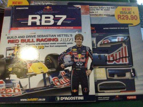 DeAgostini -RB7 - Red Bull Racing -  Issue 1 Magazine and Part (new sealed)