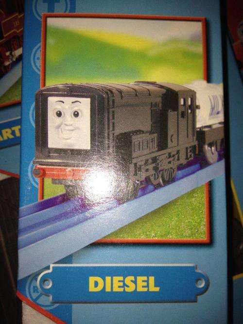 Thomas & Friends - Diesel + 2 Carriages  Motorized Railway Track Master System- TOMY