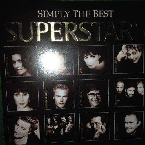 CD - Various Artists - Simply The Best Superstars (2cd)