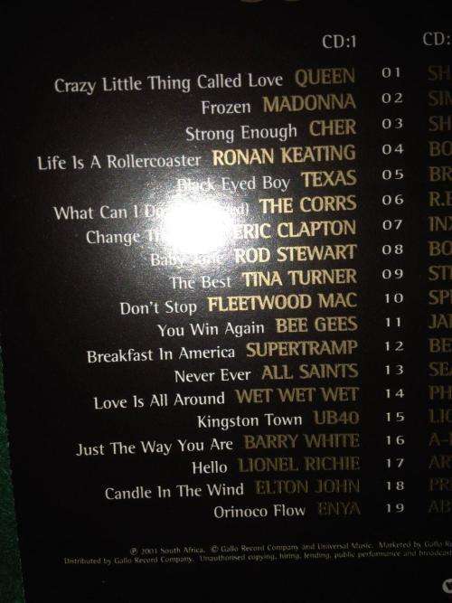 CD - Various Artists - Simply The Best Superstars (2cd)