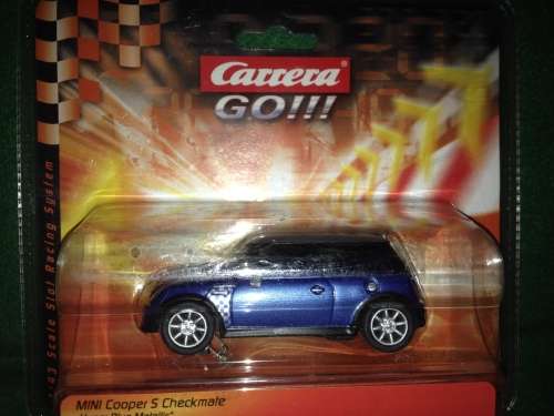 Carrera Go - Mini Cooper S Checkmate - 1:43 Scale