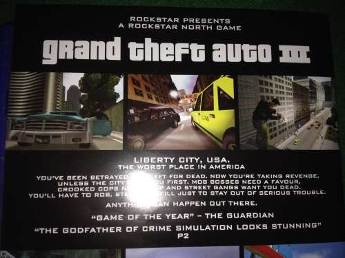 PS2 - Grand Theft Auto III