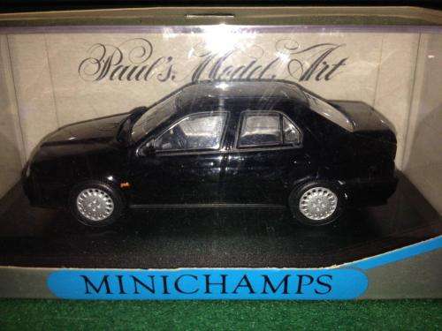 MiniChamps - Alfa Romeo 155 Saloon - Black (NOS)