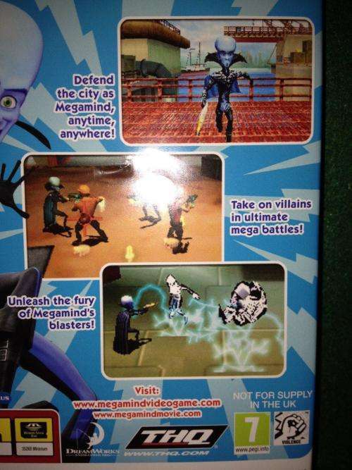 PSP - Megamind - The Blue Defender