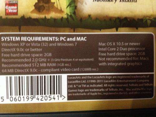 PC - Tales of Monkey Island