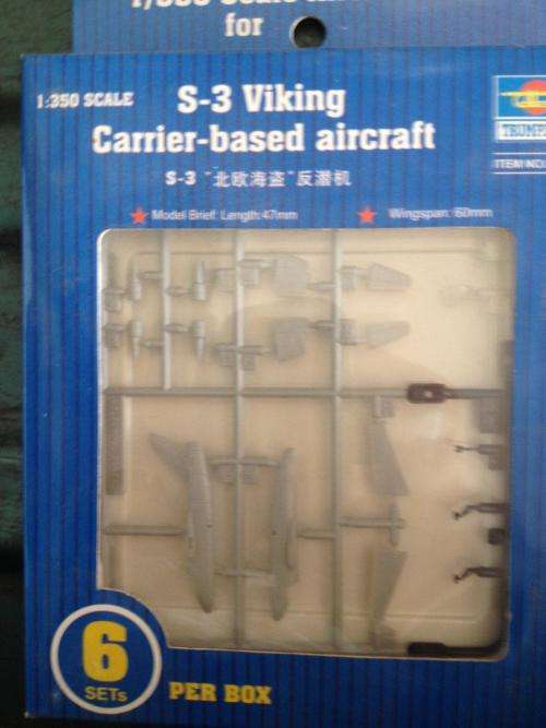 Trumpeter - S-3 Viking (Aircraft sets for Aircraft Carrier) 1:350 Scale - Plastic Model Kit