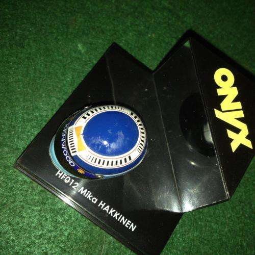Onyx - HF012 Mika Hakkinen Replica Helmet - 1:12 Scale