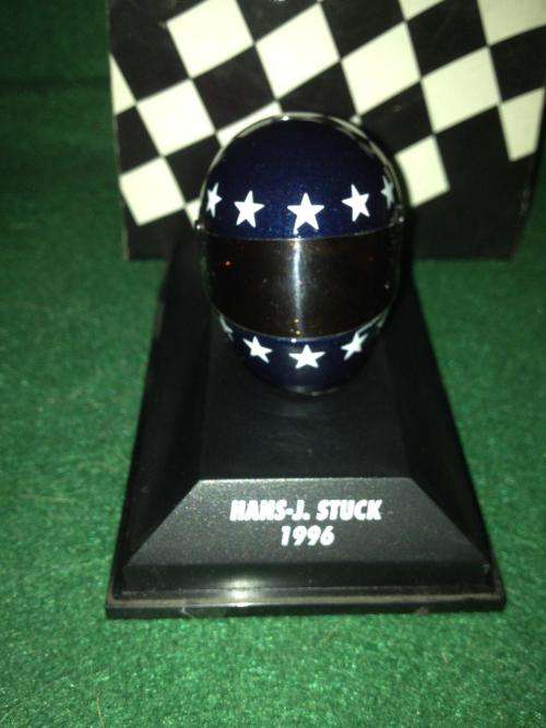 Mini Champs - Hans-J. Stuck 1996 - 1:8 Scale Mini Replica Helmet