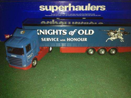 Corgi Super Haulers - Scania Curtainside - Knights of Old 1:64 Scale