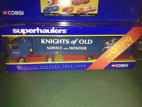 Corgi Super Haulers - Scania Curtainside - Knights of Old 1:64 Scale