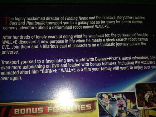 DVD - Disney Pixar - Wall E