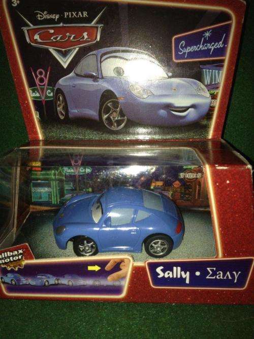 Disney Pixar Cars - Sally - Pullback Action - Mattel
