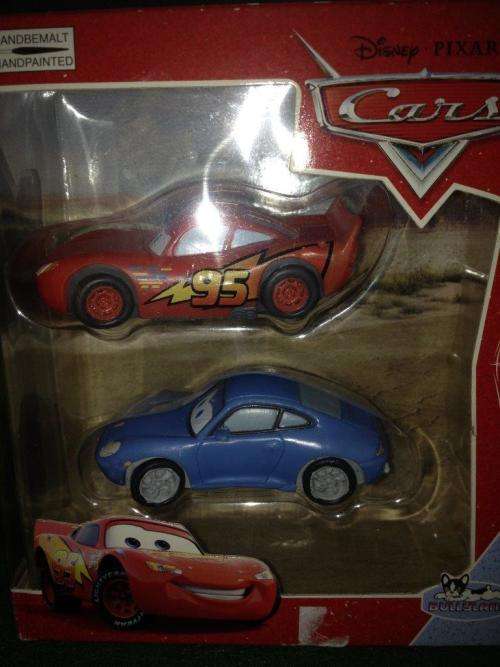 Disney Pixar Cars - Complete set of 6 cars. Lightning Mcqueen,Sally,Matter,Doc Luig,Guid - Bullyland