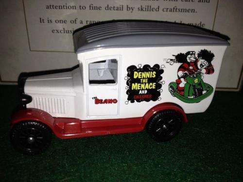 Lledo Promotional - Dennis the Menace & Gnasher From " The Beano Comic" White Truck