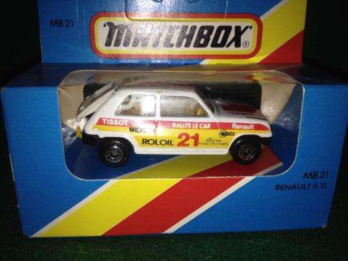 Matchbox MB21 Renault 5.TL Rally - Made in England 1983 (NOS)