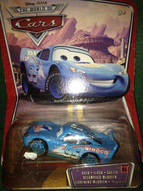 Cars - Lightning McQueen "Dinoco" - Disney Pixar (Die Cast)