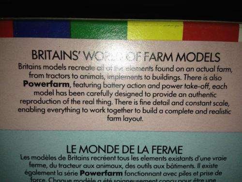 Britains - Same 170 Turbo Tractor  - 1:32 Scale Made in England