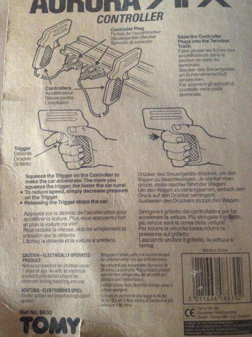 Aurora AFX Hand controller (NOS) - HO Scale