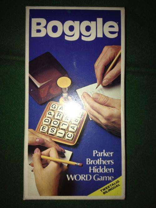 Vintage Boggle - Parker Brothers Made in South Africa under Licence to Parker USA