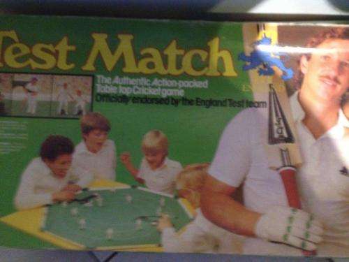 Vintage Test Match Cricket -Official Approval The English Cricket Team - Peter pan Playthings