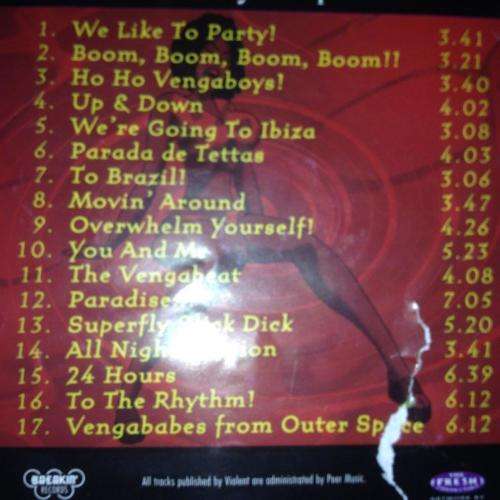 CD - Vengaboys - The Party Album