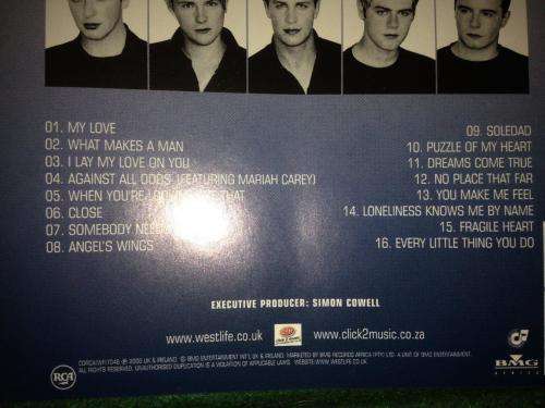 CD - Westlife - Coast to Coast