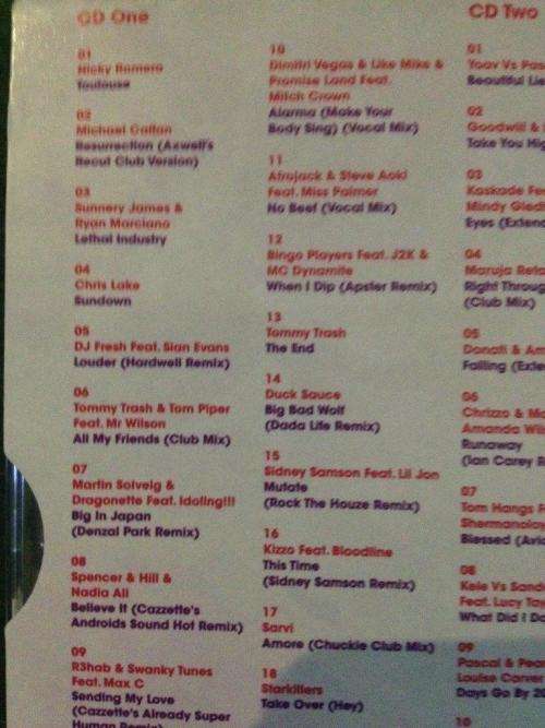 CD - Ministry of Sound - House Party 2012 (3cds)