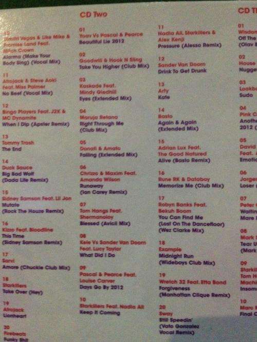 CD - Ministry of Sound - House Party 2012 (3cds)