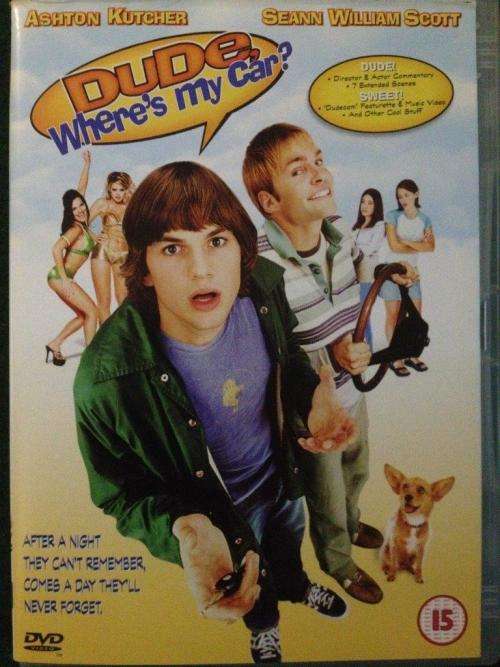 DVD - Dude Where's My Car - Kutcher - Sean William Scott